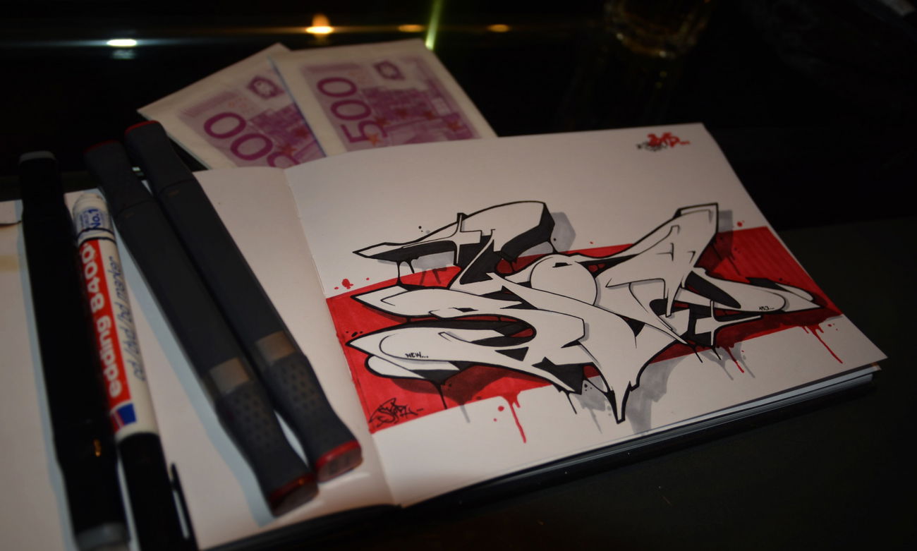 Graffiti Sketch - Photo by spoare153 - spoare, spoa, 153 (2015)