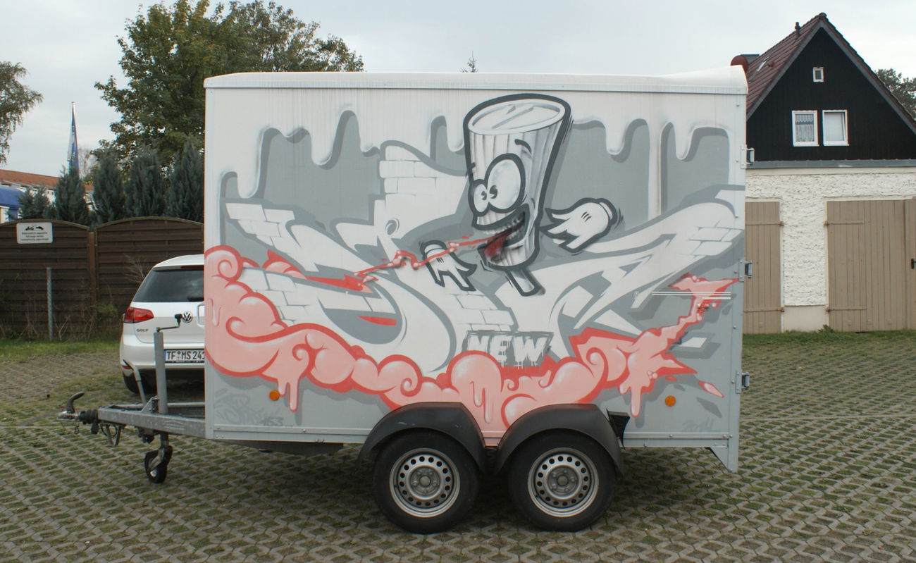 Graffiti Artwork in Ludwigsfelde - Photo by spoare153 - spoa, spoare, 153 (2014)