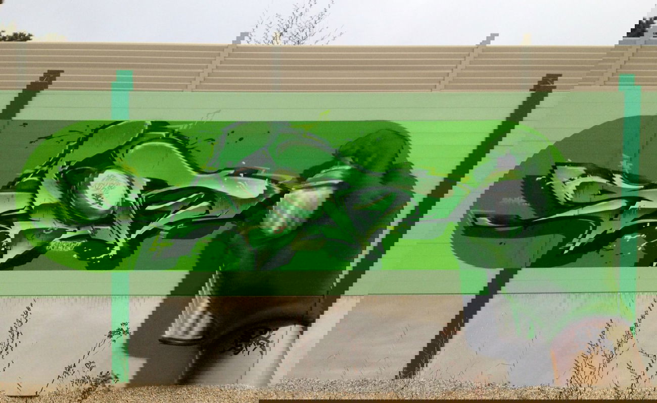 Graffiti Wall in Meerane - Photo by spoare153 - spor, spoare153, 153 (2014)