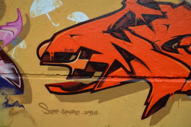 Graffiti Wall - Photo by spoare153 - detail, spoare, 153 (2015)