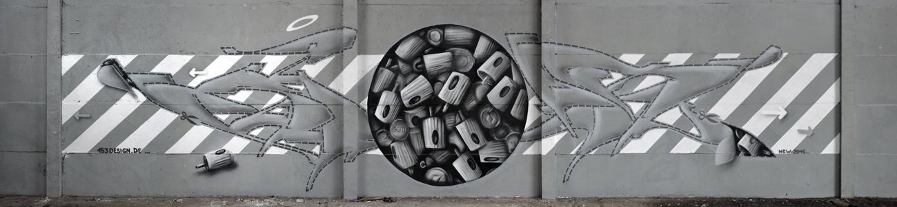 Graffiti Wall - Photo by spoare153 - spoare, spoa, 153 (2016)