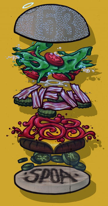 Graffiti Artwork - Photo by spoare153 - spoare153, spoa, 153 (2016)