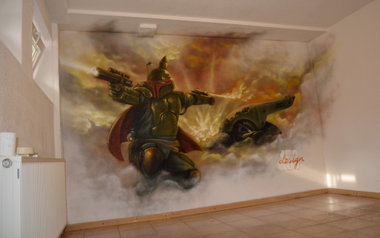 Graffiti Wall in Eisenhüttenstadt - Photo by spoare153 - 153design (2016)