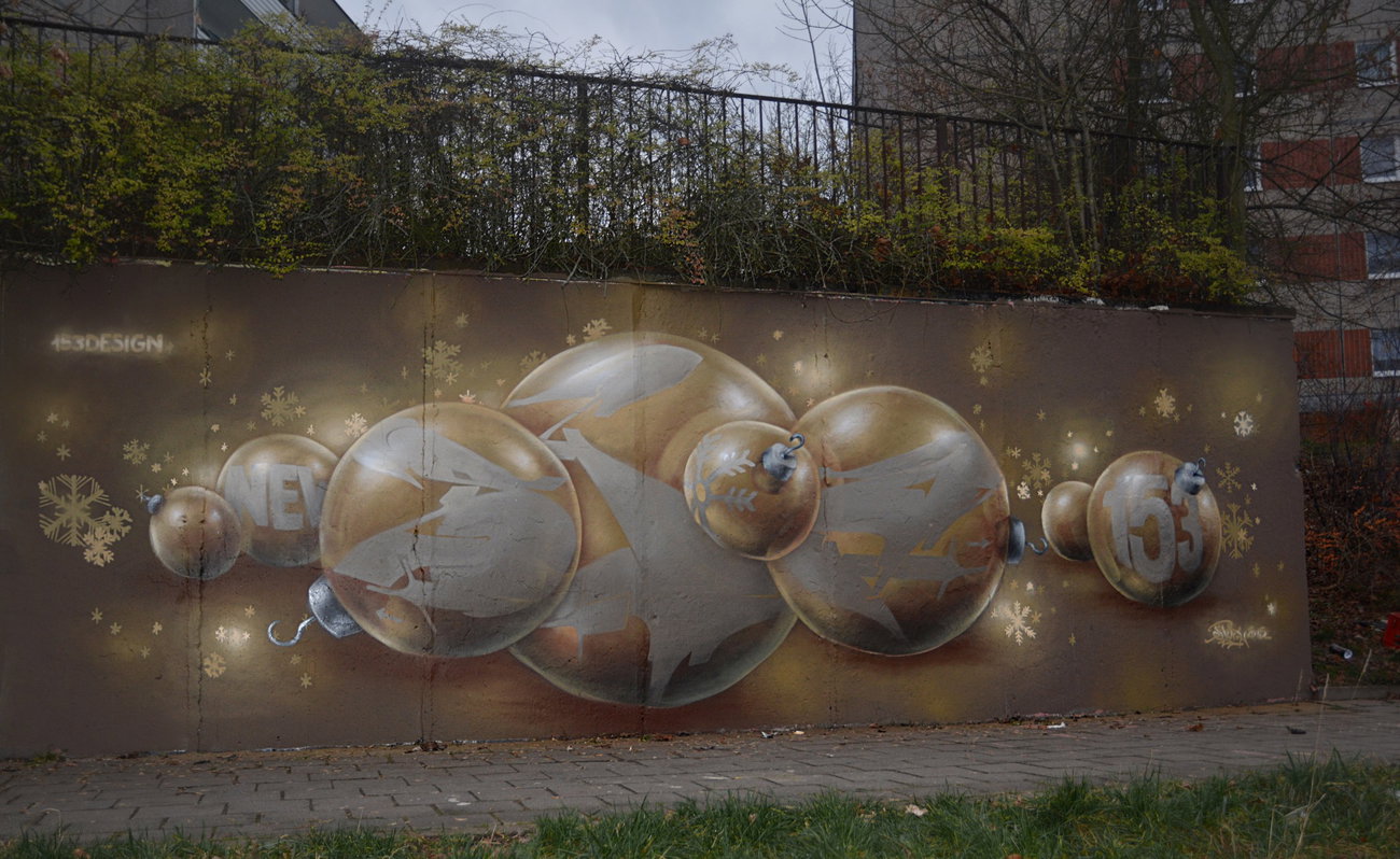 Graffiti Wall - Photo by spoare153 - xmas, x-mas, spoare (2015)