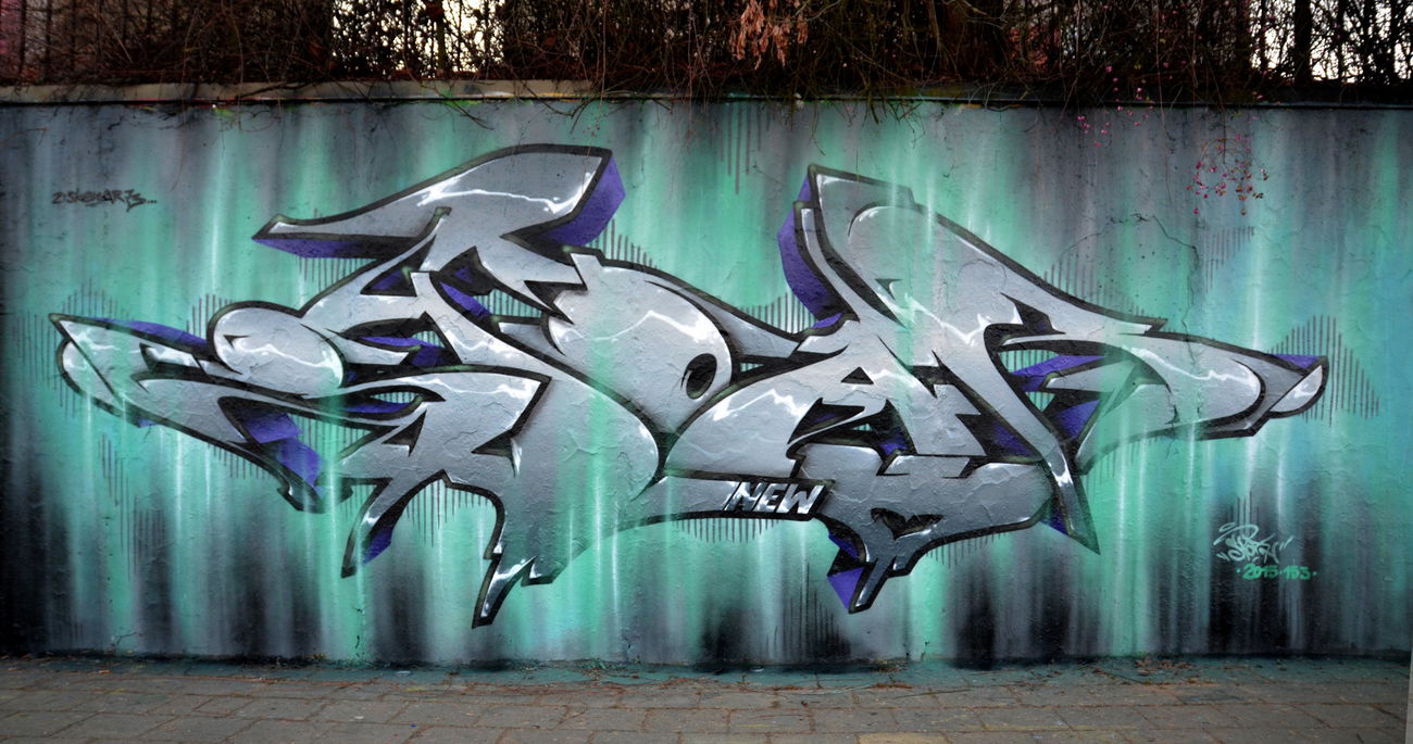 Graffiti Wall - Photo by spoare153 - spoar, spoare, 153 (2015)