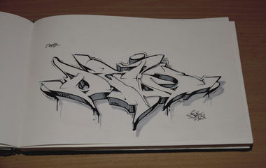 Graffiti Sketch - Photo by spoare153 - spoare, spoa, 153 (2015)