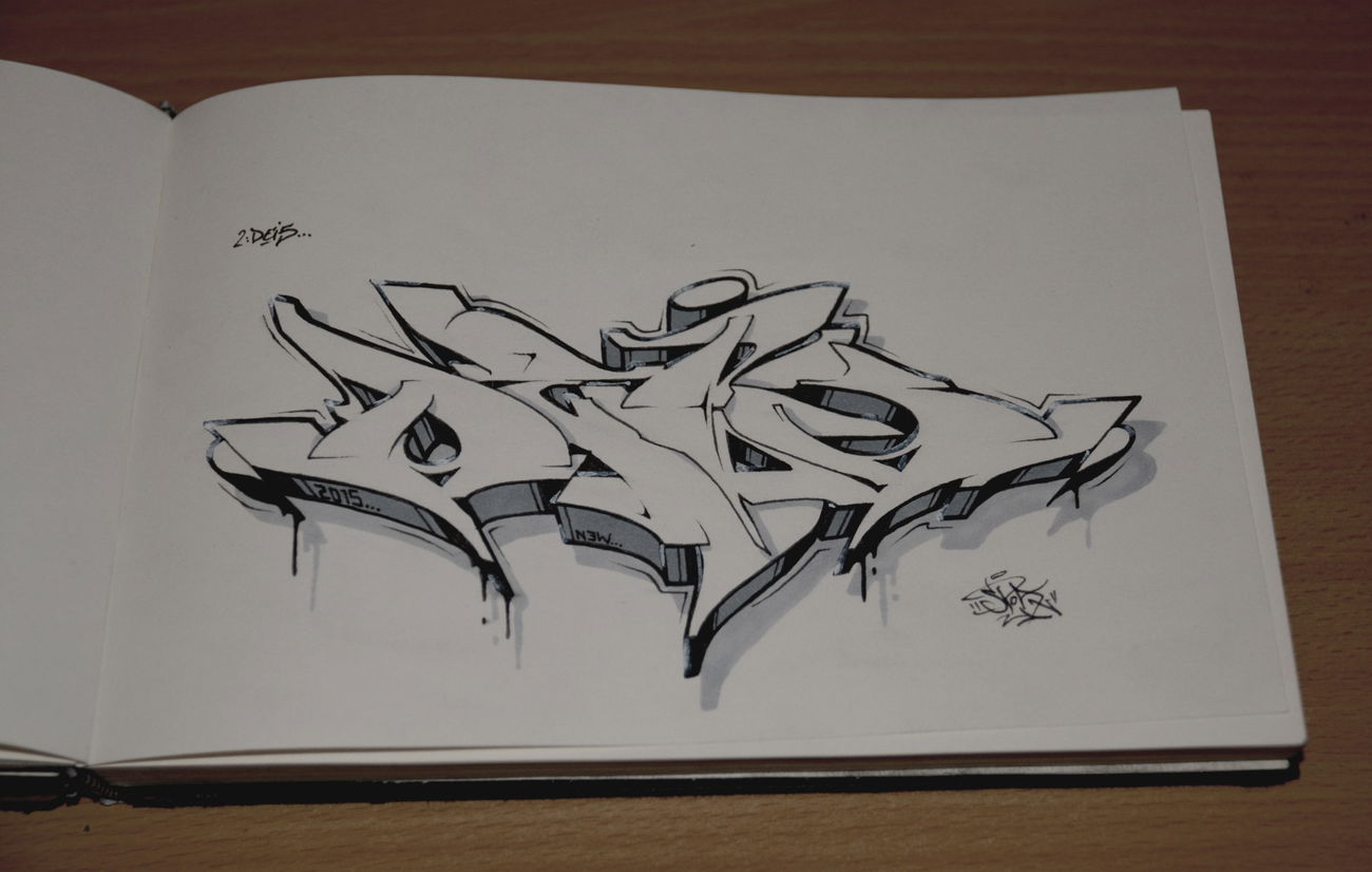 Graffiti Sketch - Photo by spoare153 - spoare, spoa, 153 (2015)