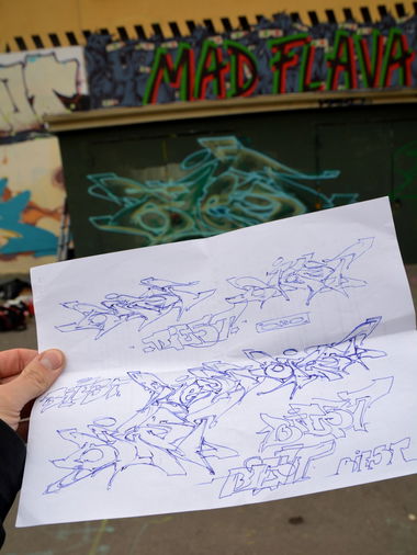 Graffiti Sketch - Photo by spoare153 (2016)