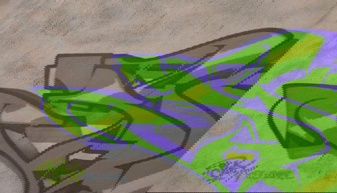 Graffiti Wall in Chemnitz - Photo by spoare153 (2015)