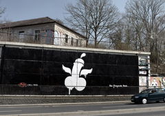 Graffiti Wall - Photo by spoare153 - der, fliegende, penis (2015)