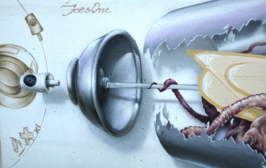 Graffiti Wall - Photo by spoare153 (2015)