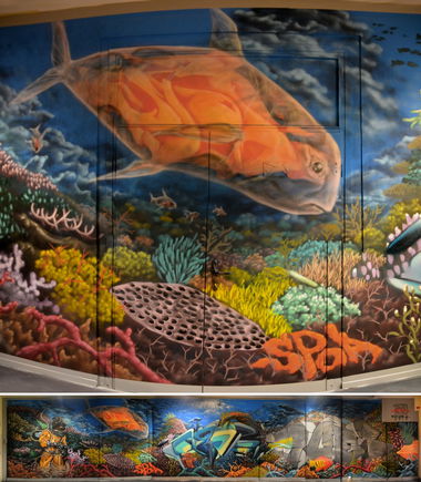 Graffiti Wall in Ludwigsfelde - Photo by spoare153 - spoare153, spoa, wel (2016)