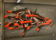 Graffiti Wall in Ludwigsfelde - Photo by spoare153 - spoare, spoa (2016)