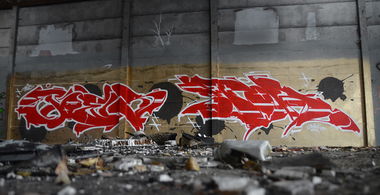 Graffiti Wall in Frankfurt (Oder) - Photo by spoare153 - spoare, spoa, joes (2016)