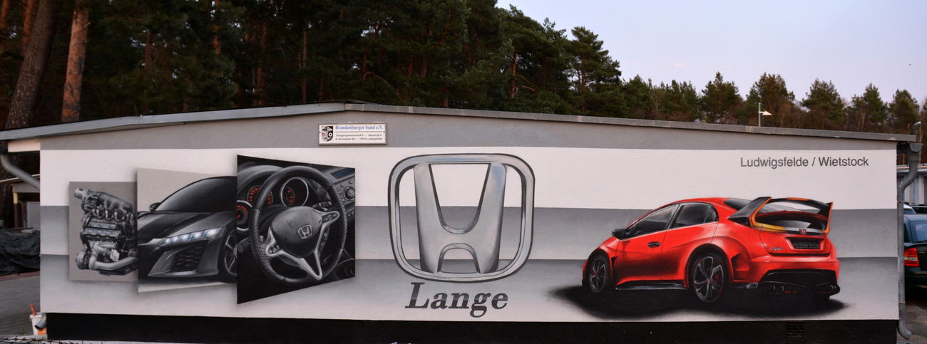 Graffiti Wall in Ludwigsfelde - Photo by spoare153 - 153design, 153, design (2015)