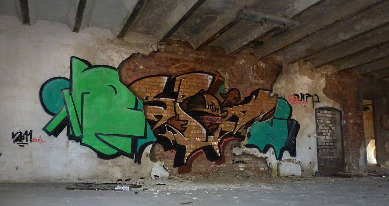 Graffiti Wall in Frankfurt (Oder) - Photo by spoare153 - goldenspoa, spoare, spoare153 (2015)