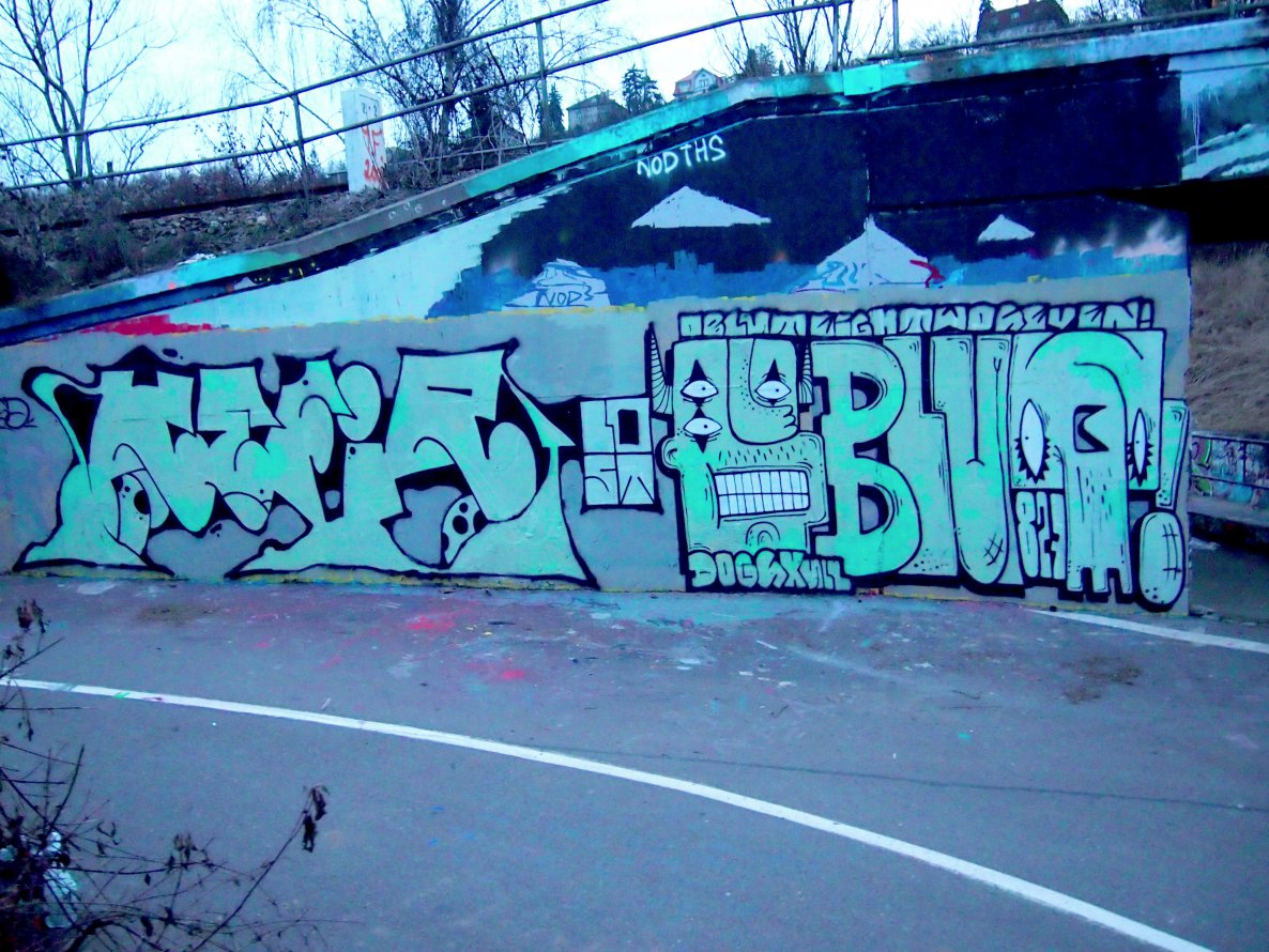 Graffiti Wall - Photo by spok