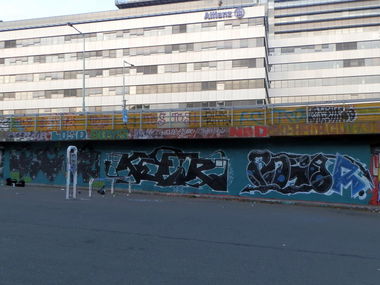 Graffiti Wall - Photo by spok