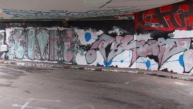 Graffiti Wall in Prague - Photo by spok - tomat, absurd (2014)