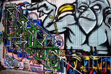 Graffiti Wall - Photo by spraycan