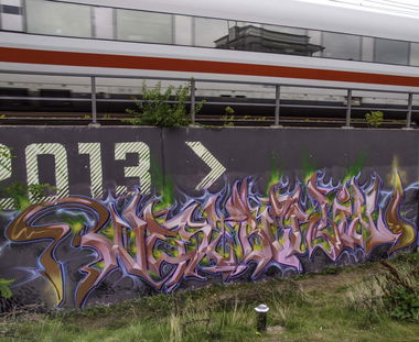 Graffiti Wall - Photo by squaredeye - Westberlin, Snyder (2013)