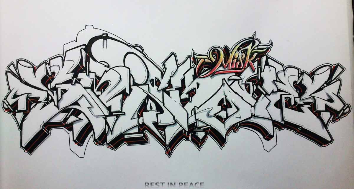 Graffiti Sketch in Izmir - Photo by stalkeroner - stalker, stalkeroner, turkey