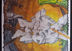 Graffiti Sketch - Photo by star (2018)