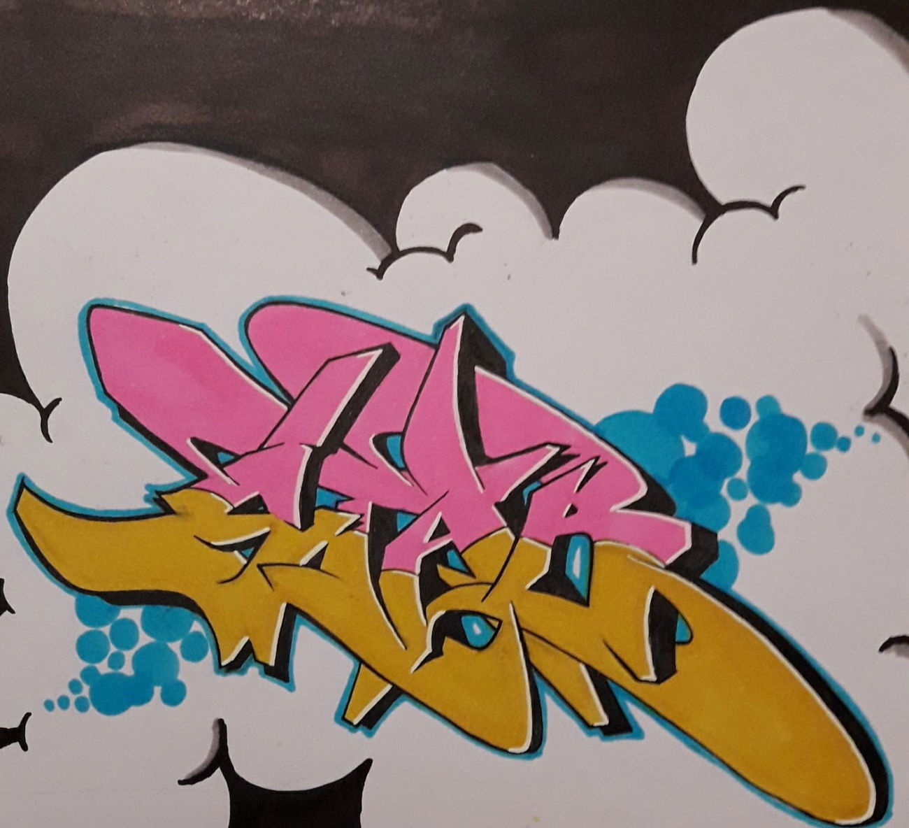 Graffiti Sketch - Photo by star (2017)