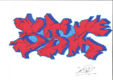 Graffiti Sketch in Ekaterinburg - Photo by staraysa - STA, GRAFFITI