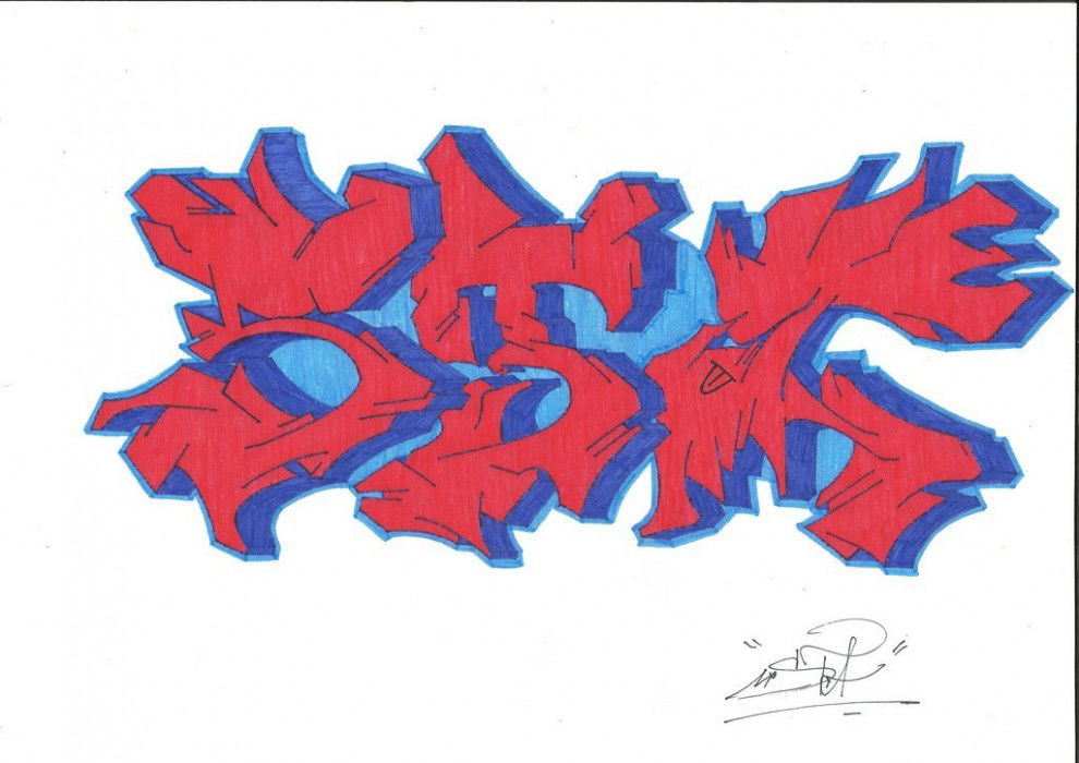 Graffiti Sketch in Ekaterinburg - Photo by staraysa - STA, GRAFFITI