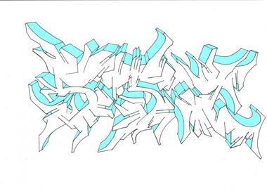 Graffiti Sketch in Ekaterinburg - Photo by staraysa - STA, GRAFFITI, HUSTLE