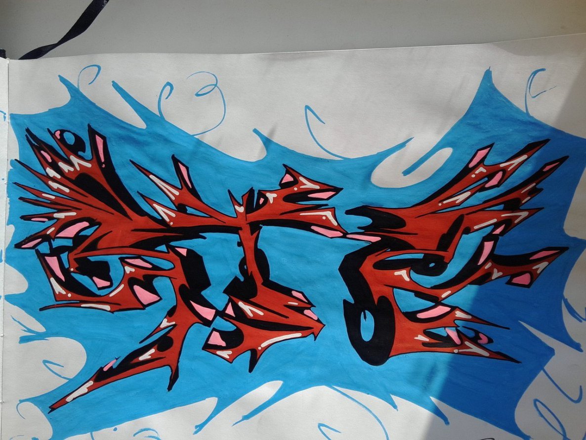 Graffiti Sketch - Photo by staraysa - sta, east, hustle (2013)
