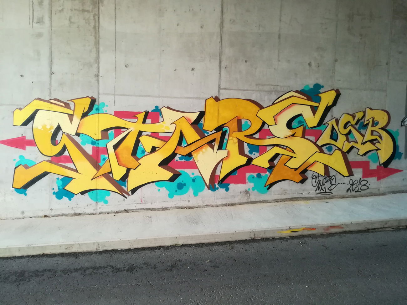 Graffiti Wall - Photo by stare - STARE-OSB (2018)