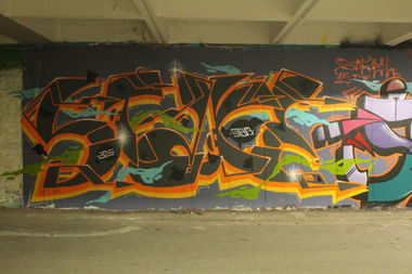 Graffiti Wall in Ζωγράφου - Photo by stare - StarE (2015)