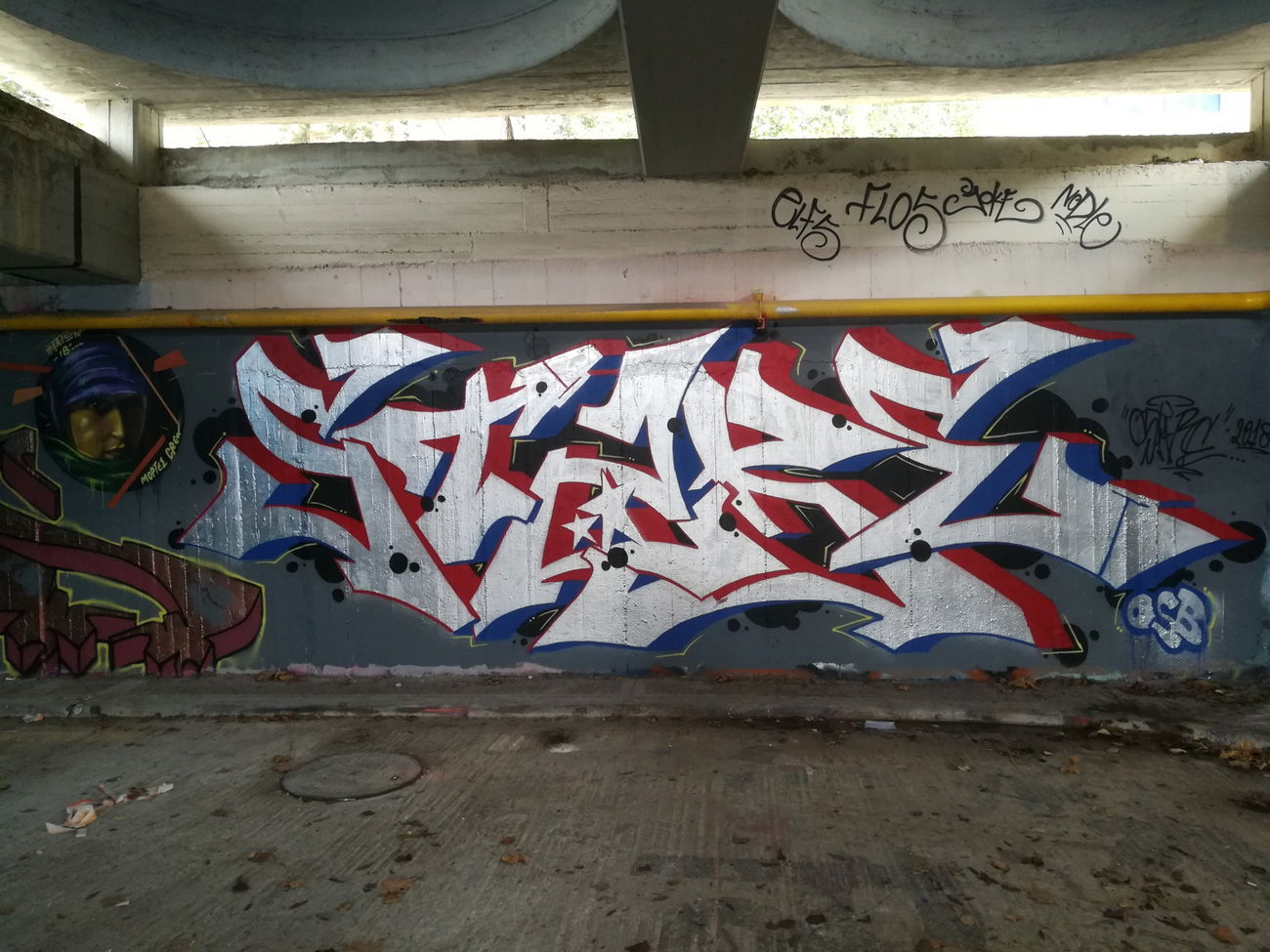 Graffiti Wall in Ελλάδα - Photo by stare (2018)