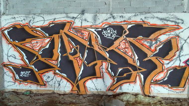 Graffiti Wall - Photo by stare (2017)