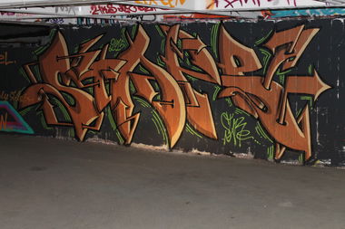 Graffiti Wall in Δήμοσ Ζωγράφου - Photo by stare (2015)