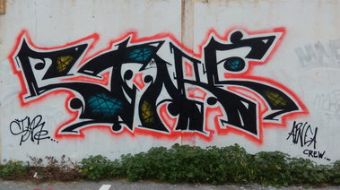 Graffiti in Καλαμάτα - Photo by stare - STARE (2014)