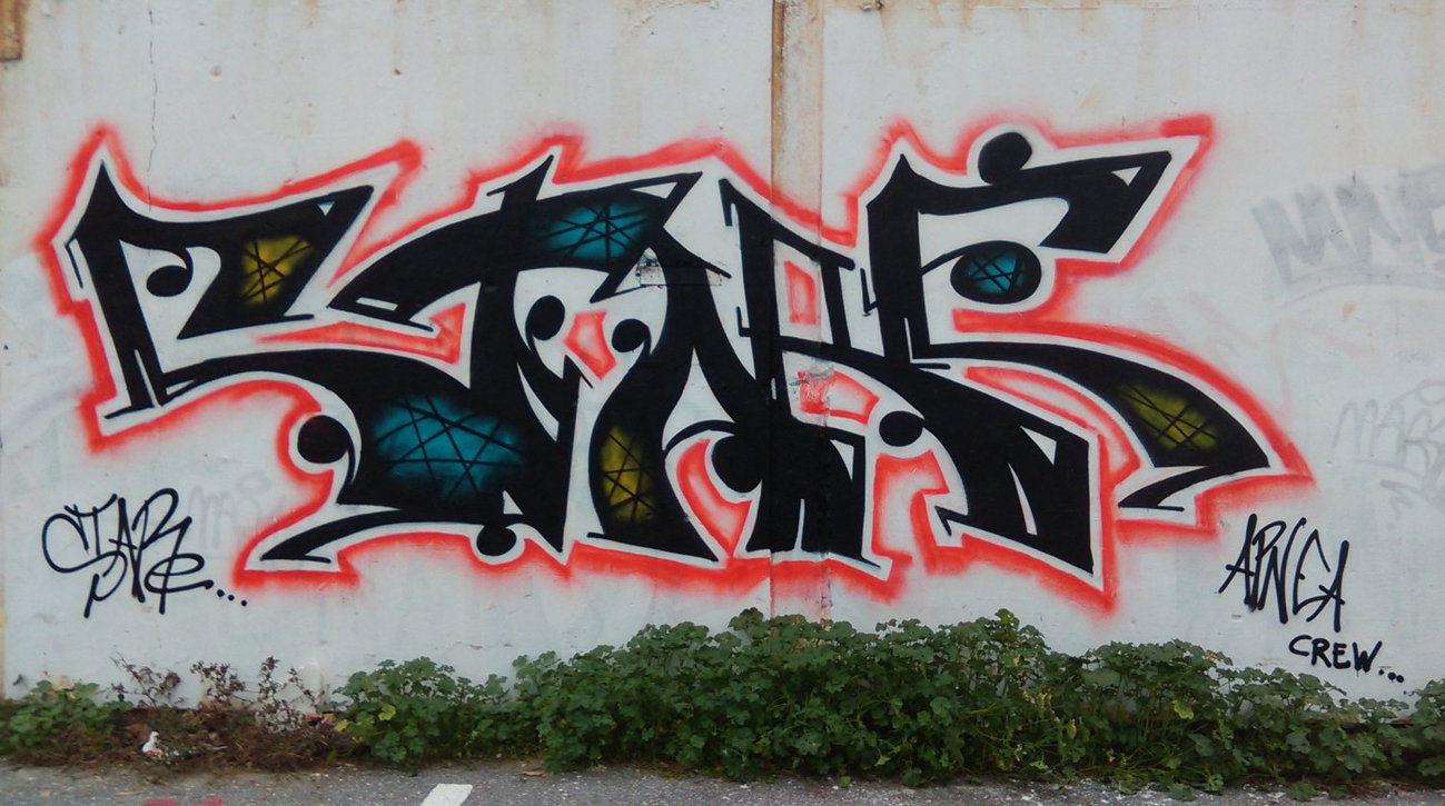 Graffiti in Καλαμάτα - Photo by stare - STARE (2014)