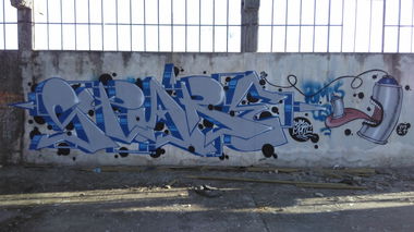 Graffiti Wall in Πύργοσ - Photo by stare (2017)