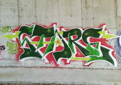 Graffiti Wall in καλαμάτα - Photo by stare - STARE (2018)