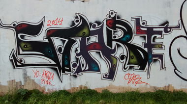 Graffiti Wall - Photo by stare - STARE (2014)