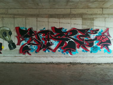 Graffiti Wall - Photo by stare - GusMaskSTARE (2018)