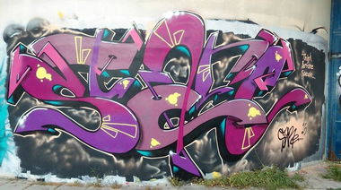 Graffiti Wall in Greece - Photo by stare - stare (2015)