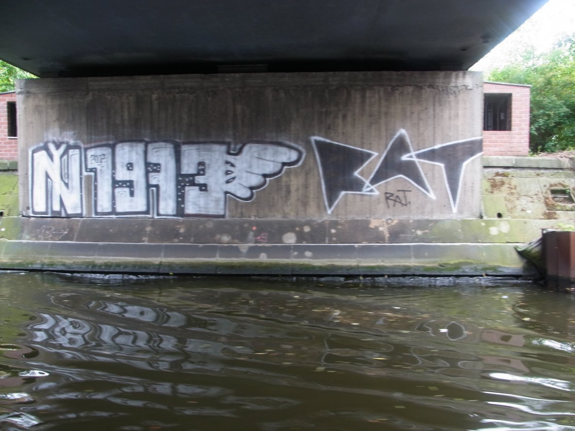 Graffiti Bombing - Photo by staubsauger - NY1973, rat