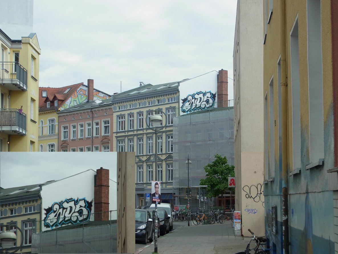 Graffiti Bombing - Photo by staubsauger - wds, asc, rostock