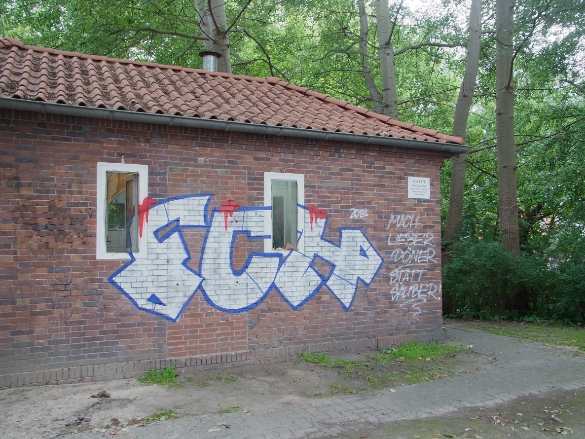 Graffiti Bombing - Photo by staubsauger - fch, hansa, rostock