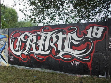 Graffiti Wall - Photo by staubsauger - crime, 18, greifswald