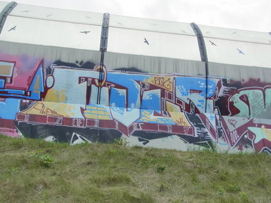 Graffiti Bombing - Photo by staubsauger - Prag