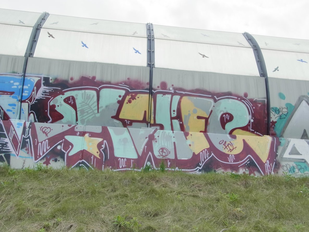 Graffiti Bombing - Photo by staubsauger - prag